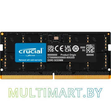 Оперативная память Crucial 16GB DDR5 PC5-38400 (CT16G48C40S5)